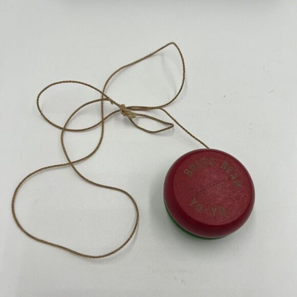 Duncan Bosco Bear Wooden Yo-Yo Vintage 50s Toy - Picture 4 of 6